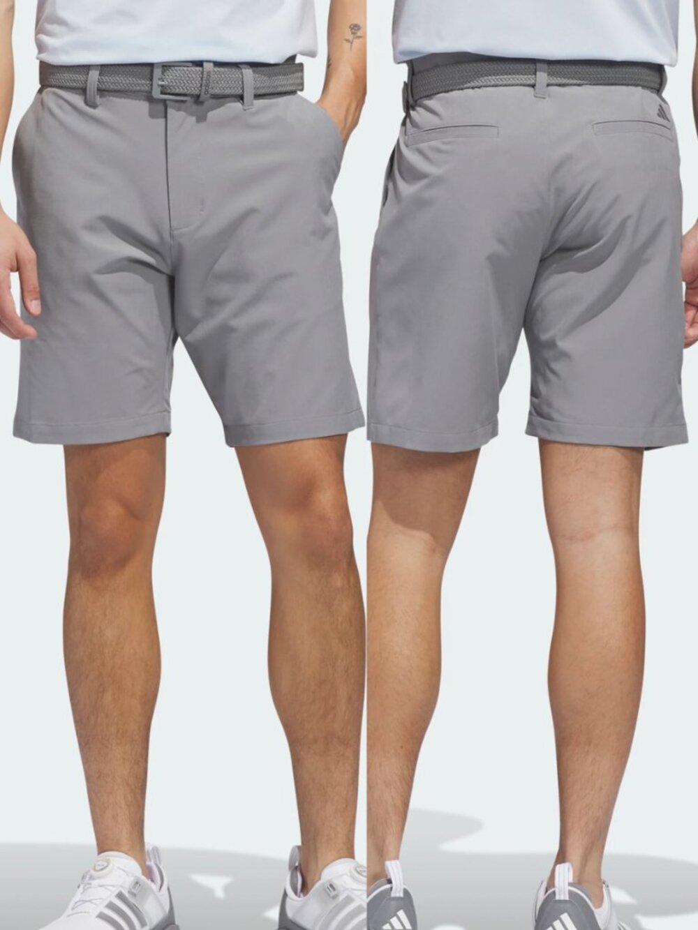 Adidas Ultimate365 Golf Shorts Grey Three 8.5-Inch